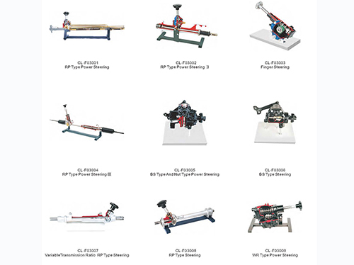 CL-F03 Steering & Suspension System Parts & Components Section Model