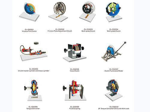 C02 Clutch Parts & Components Section Model