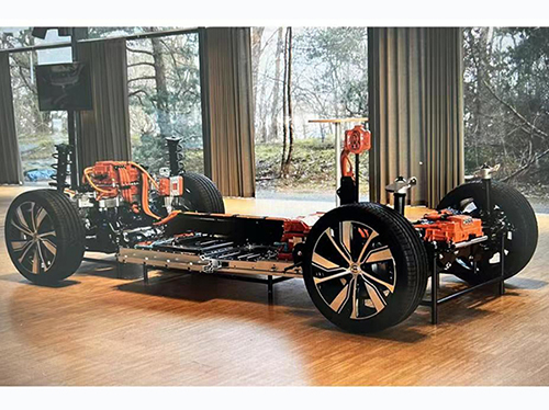 CL-HB-02 Hybrid Vehicle Chassis Powertrain System Educational Demo Platform